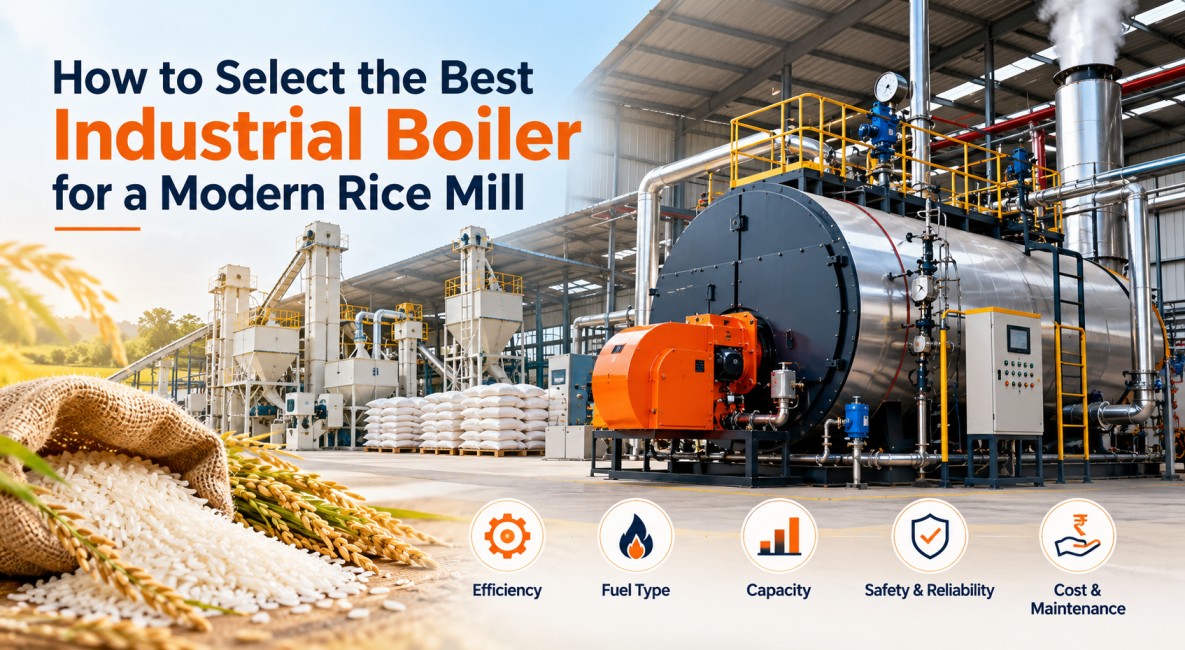 How to Select the Best Industrial Boiler for a Modern Rice Mill